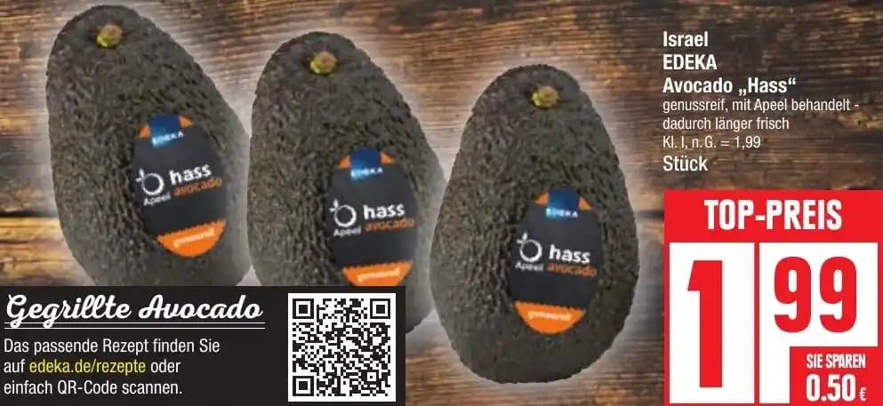 Israel EDEKA Avocado ,,Hass"