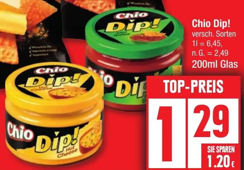 Chio Dip! 200ml Glas
