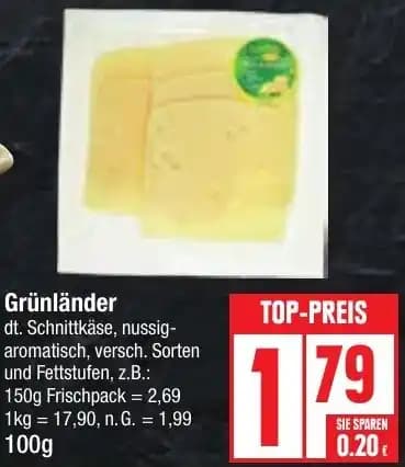 Grünländer 100 g