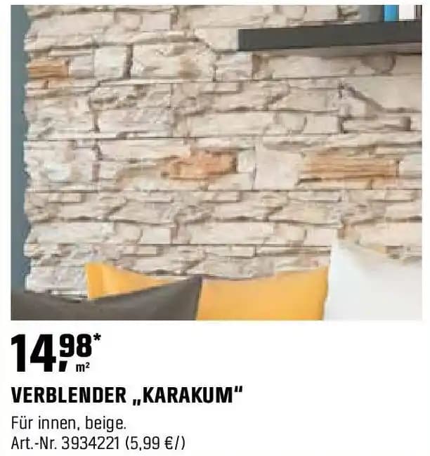 VERBLENDER ,,KARAKUM"