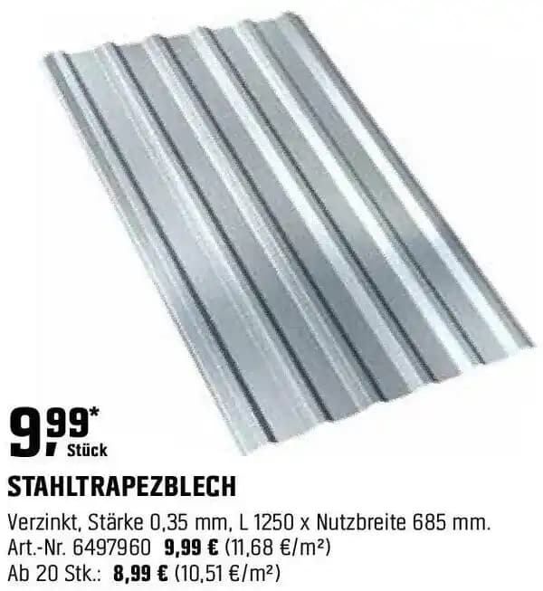 STAHLTRAPEZBLECH