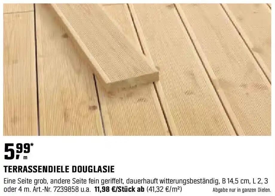 TERRASSENDIELE DOUGLASIE