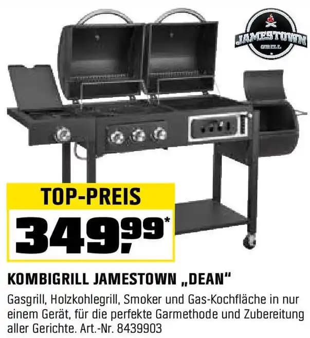 JAMESTOWN KOMBIGRILL ,,DEAN"