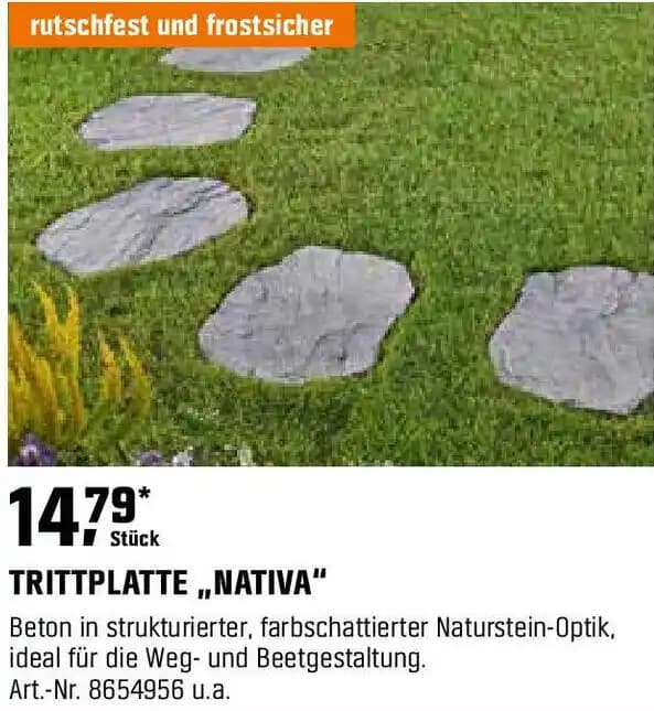 TRITTPLATTE ,,NATIVA"