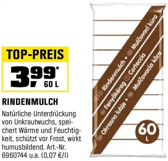 RINDENMULCH 60 L