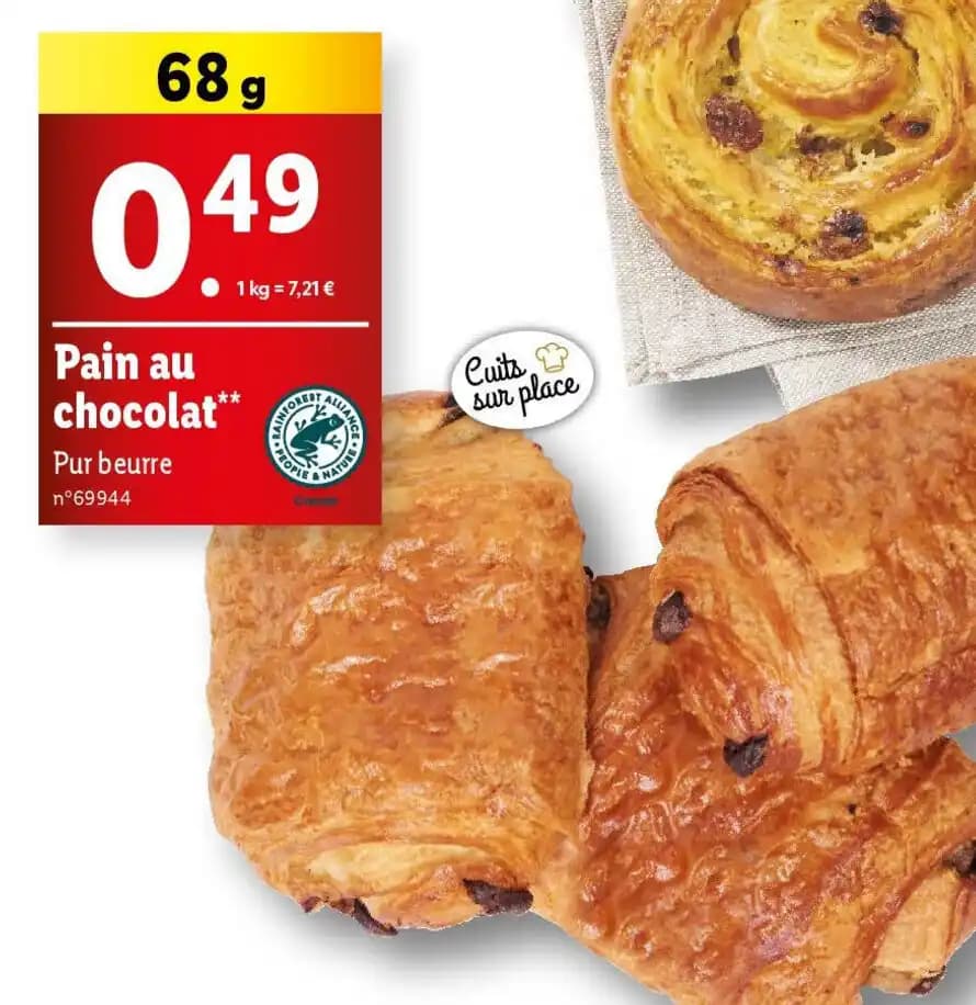Pain au chocolat**