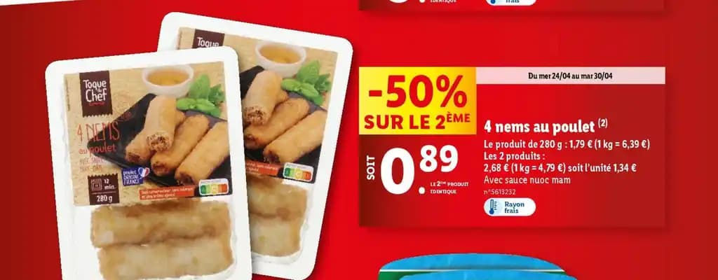 4 nems au poulet (2)