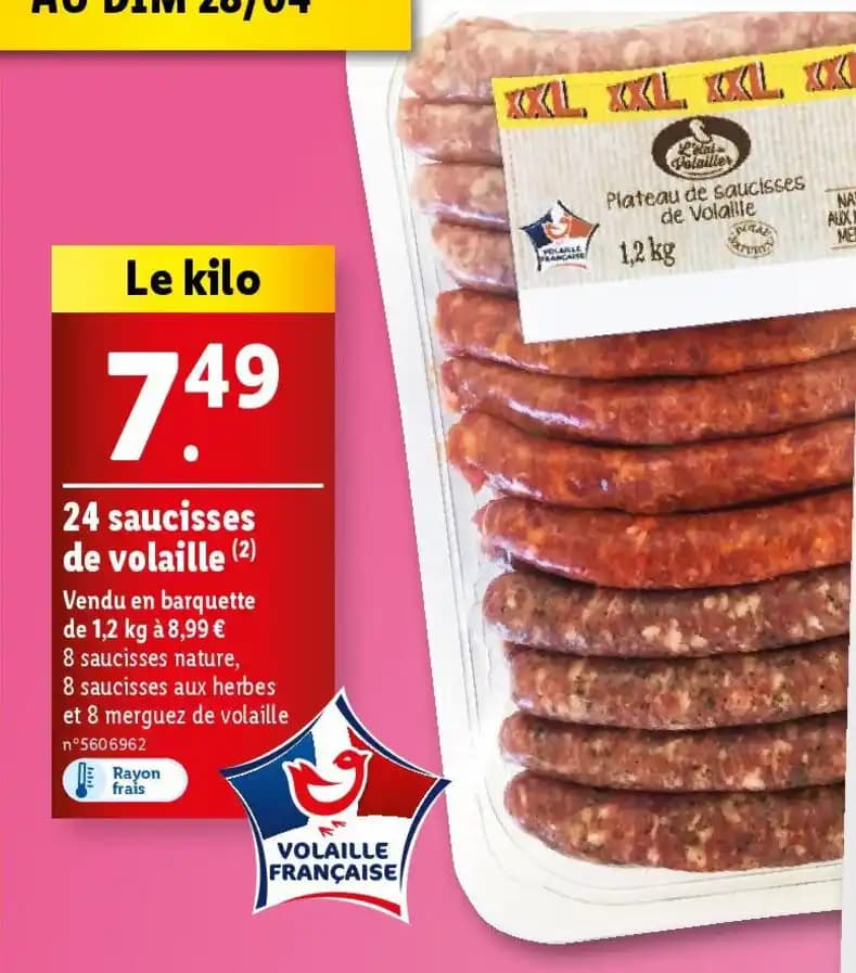24 saucisses de volaille (2)