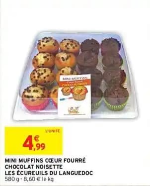 Muffins au chocolat