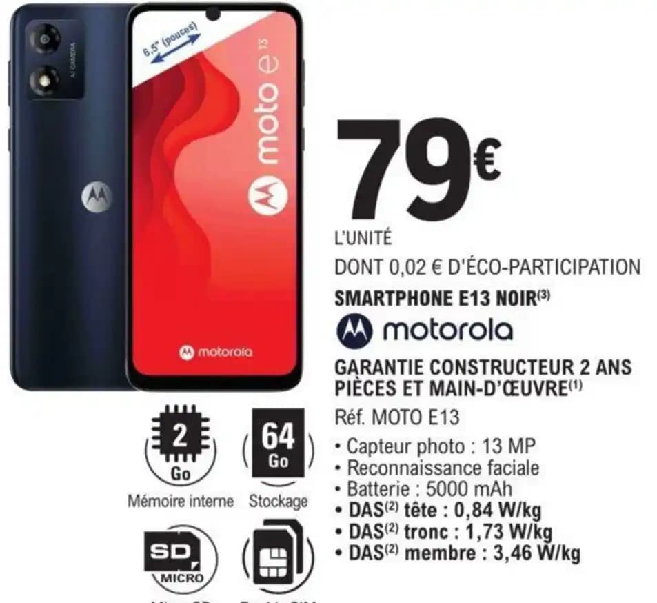 SMARTPHONE E13 NOIR (3)