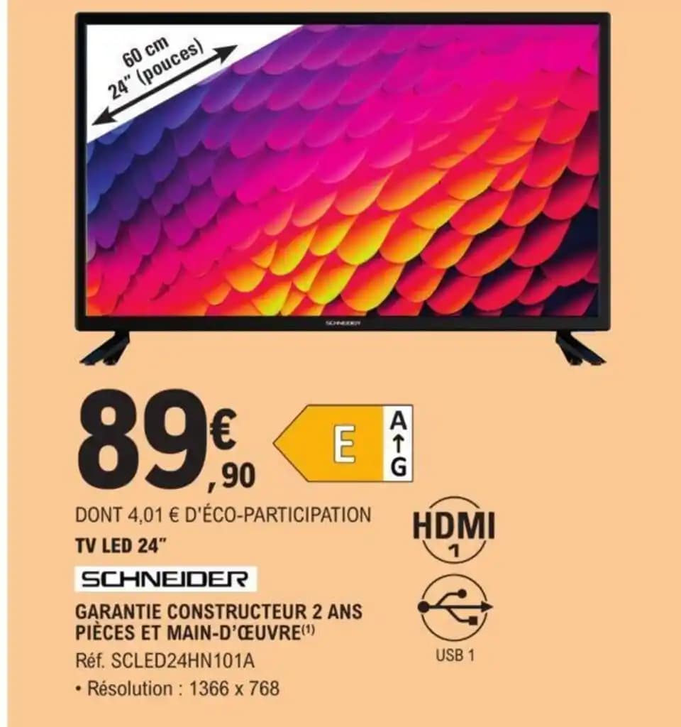 TV LED 24"