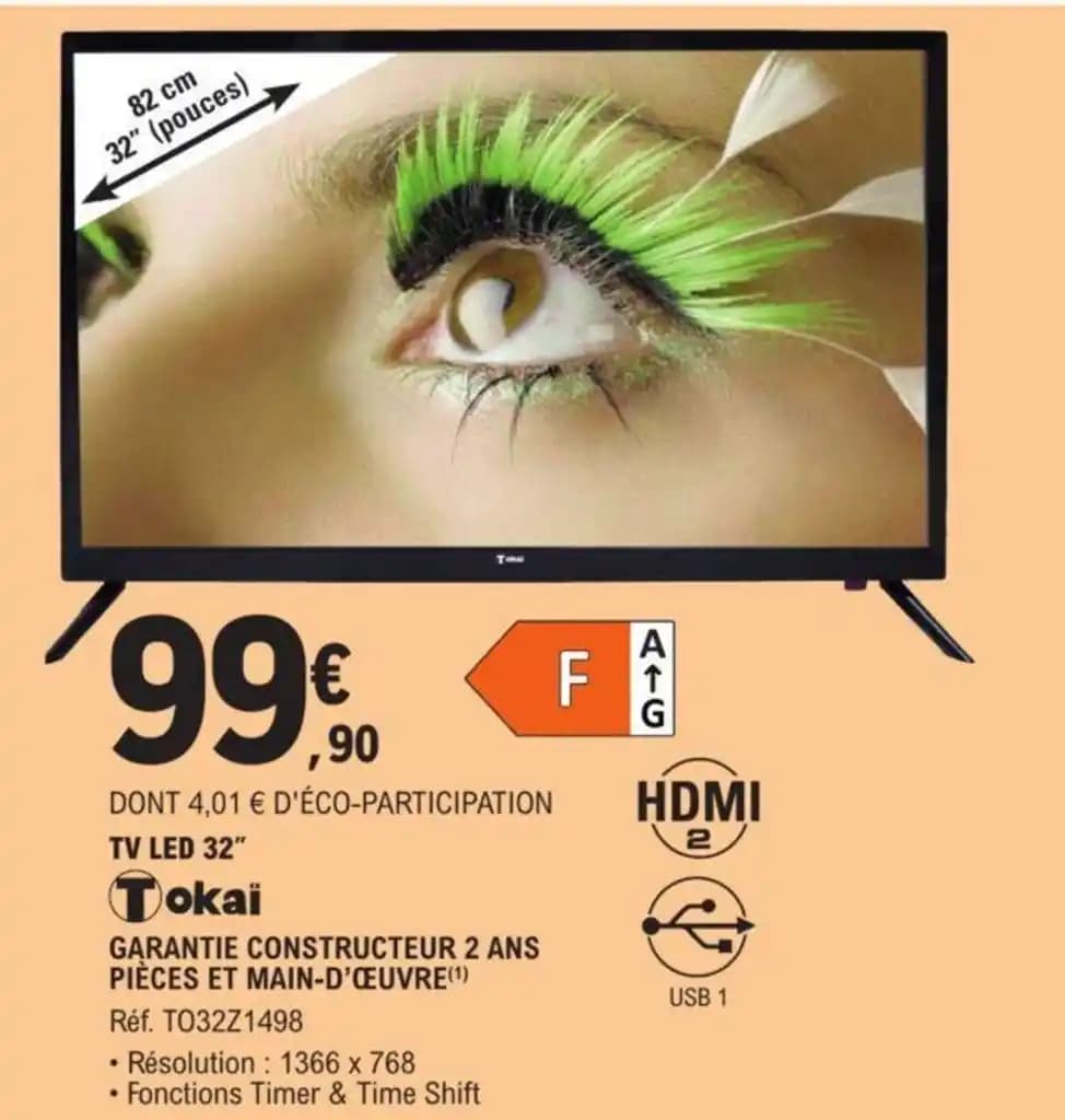 TV LED 32"