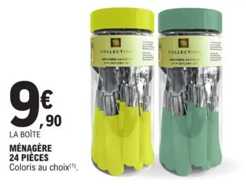 MÉNAGÈRE 24 PIÈCES