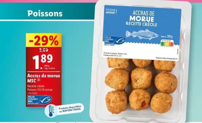 Accras de morue msc