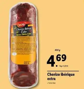 Sol & mar - chorizo ibérique