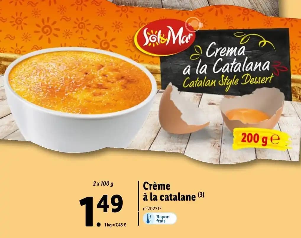 Crème à la catalane