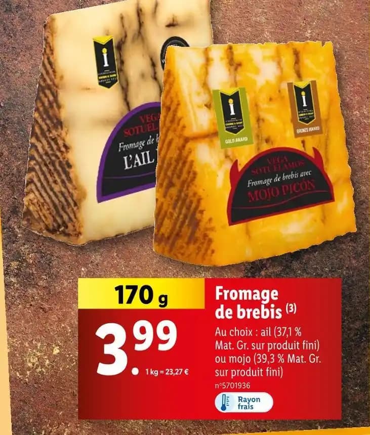 Fromage de brebis