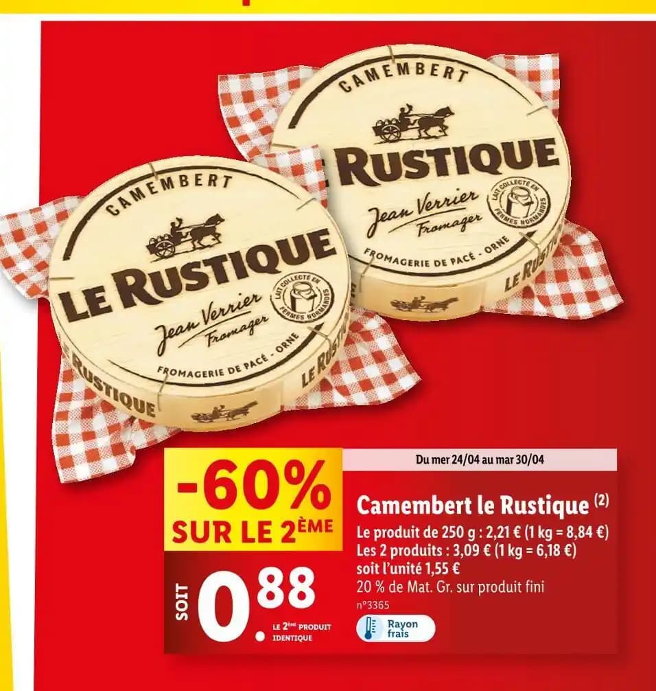 le Rustique Camembert