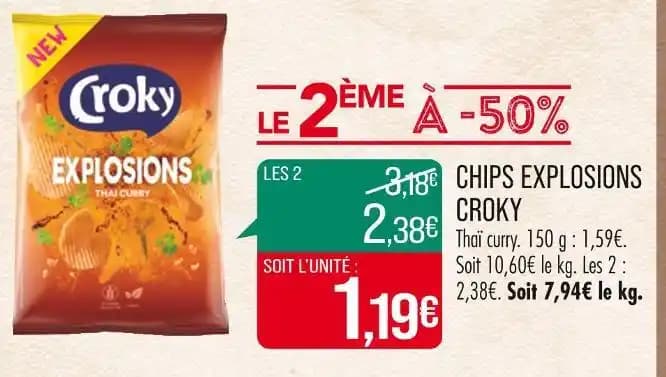 CROKY CHIPS EXPLOSIONS