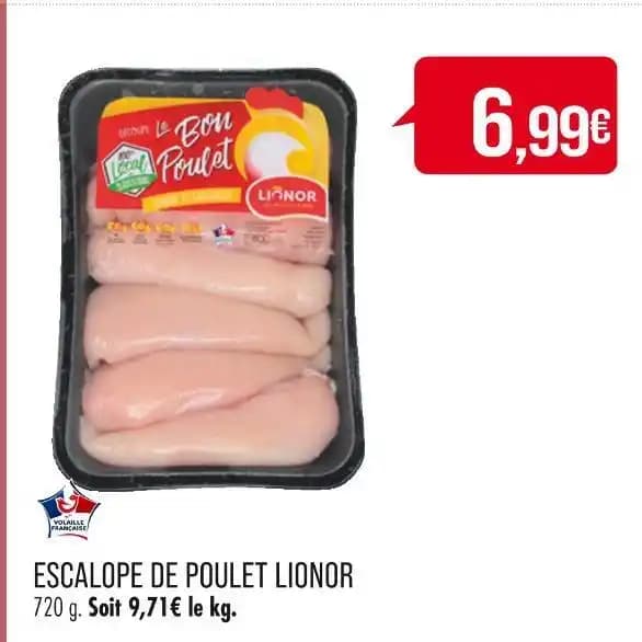 LIONOR ESCALOPE DE POULET