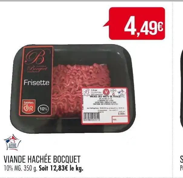 BOCQUET VIANDE HACHÉE