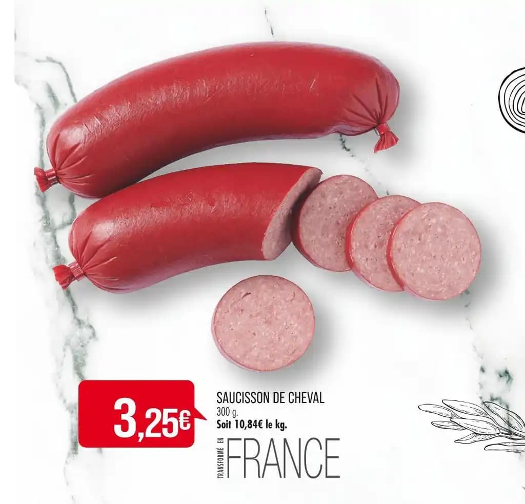 SAUCISSON DE CHEVAL