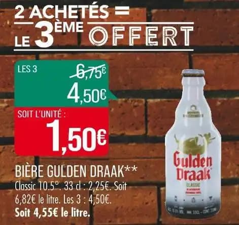 GULDEN DRAAK BIÈRE