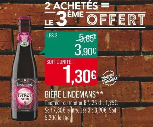 LINDEMANS BIÈRE