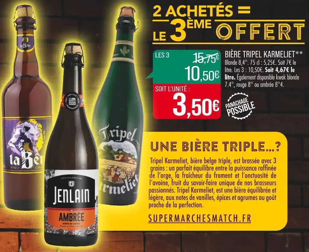 KARMELIET BIÈRE TRIPEL
