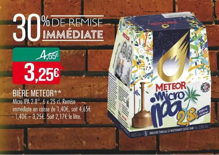 METEOR BIÈRE METEOR
