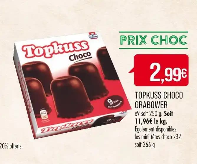 TOPKUSS CHOCO GRABOWER