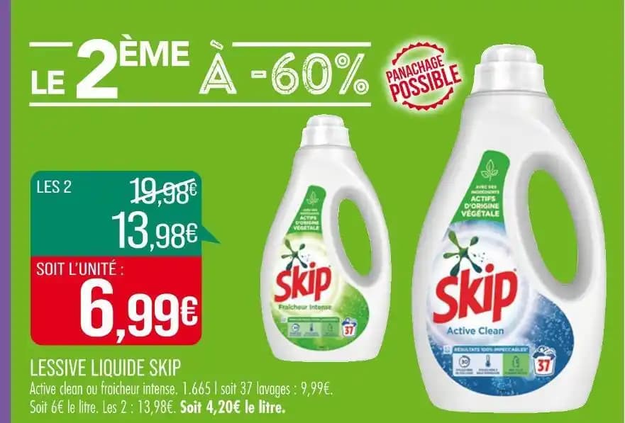 SKIP LESSIVE LIQUIDE
