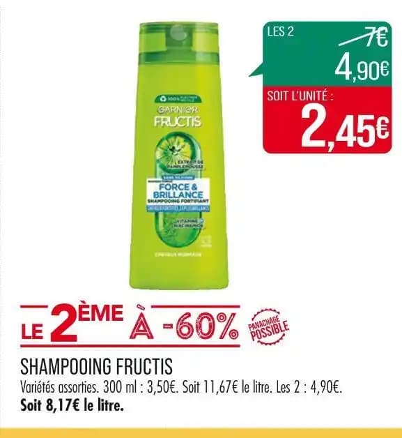 FRUCTIS SHAMPOOING