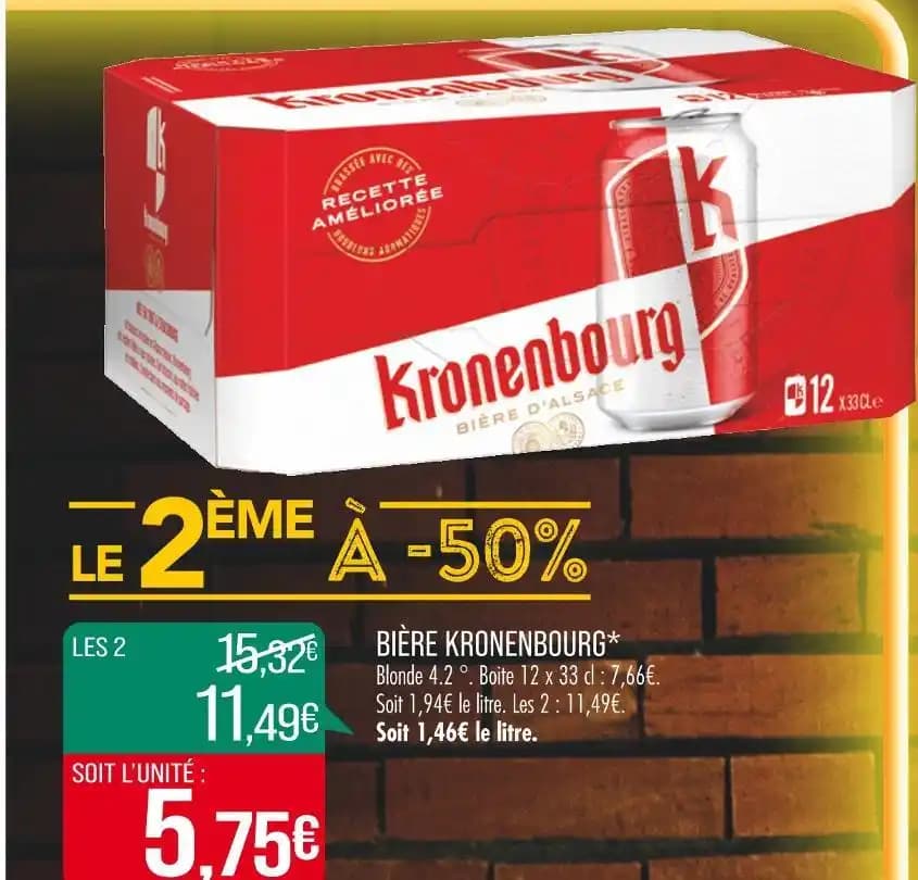 KRONENBOURG BIÈRE