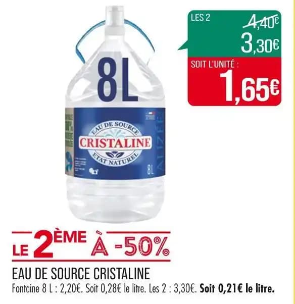 CRISTALINE EAU DE SOURCE