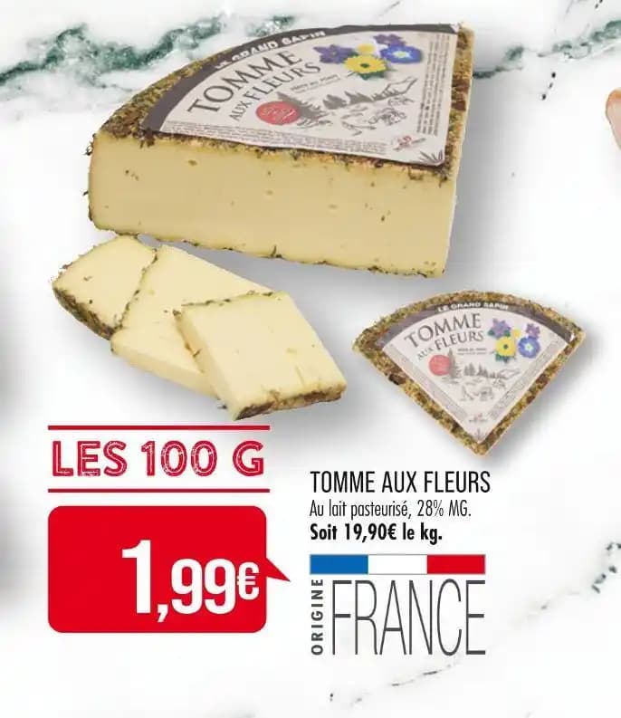 TOMME AUX FLEURS