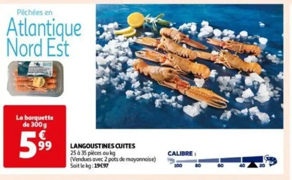 LANGOUSTINES CUITES