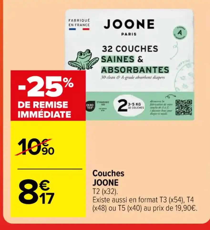 Couches JOONE