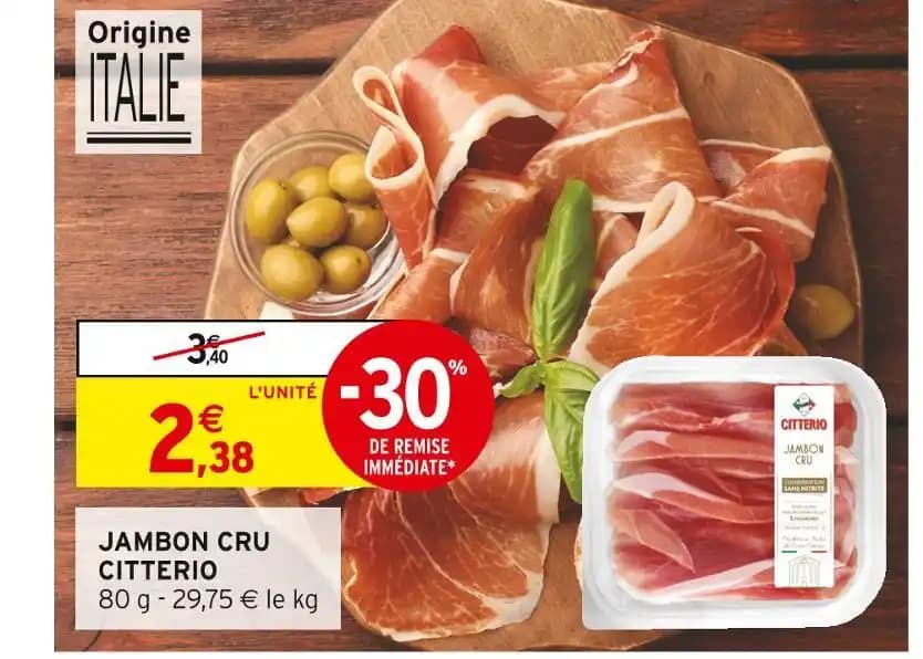 CITTERIO JAMBON CRU