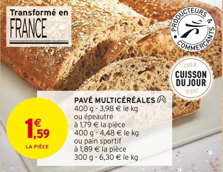 PAVÉ MULTICÉRÉALES