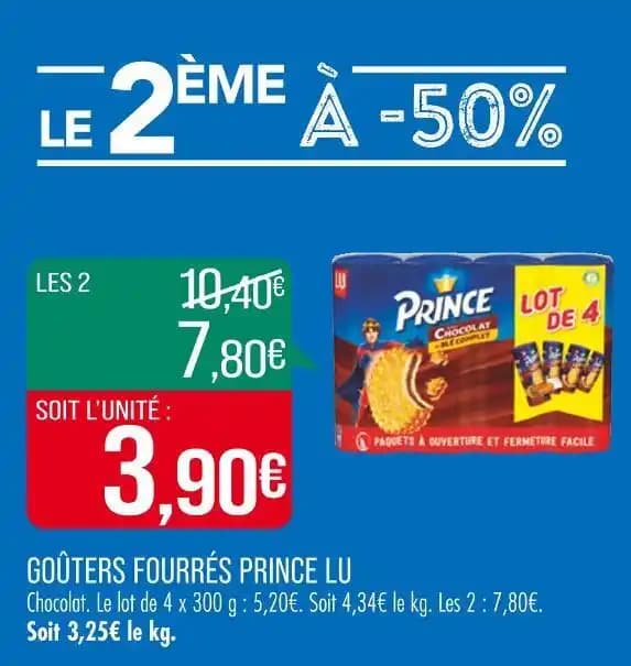 PRINCE LU GOÛTERS FOURRÉS