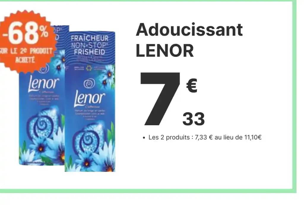 Adoucissant LENOR
