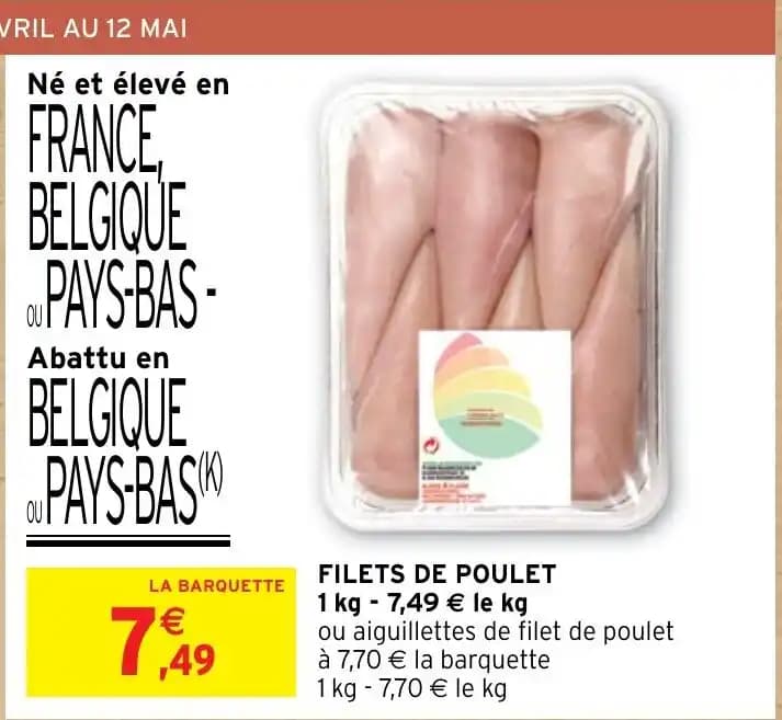 FILETS DE POULET