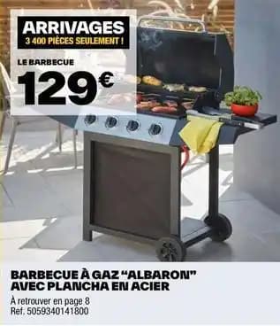 Barbecue à gaz