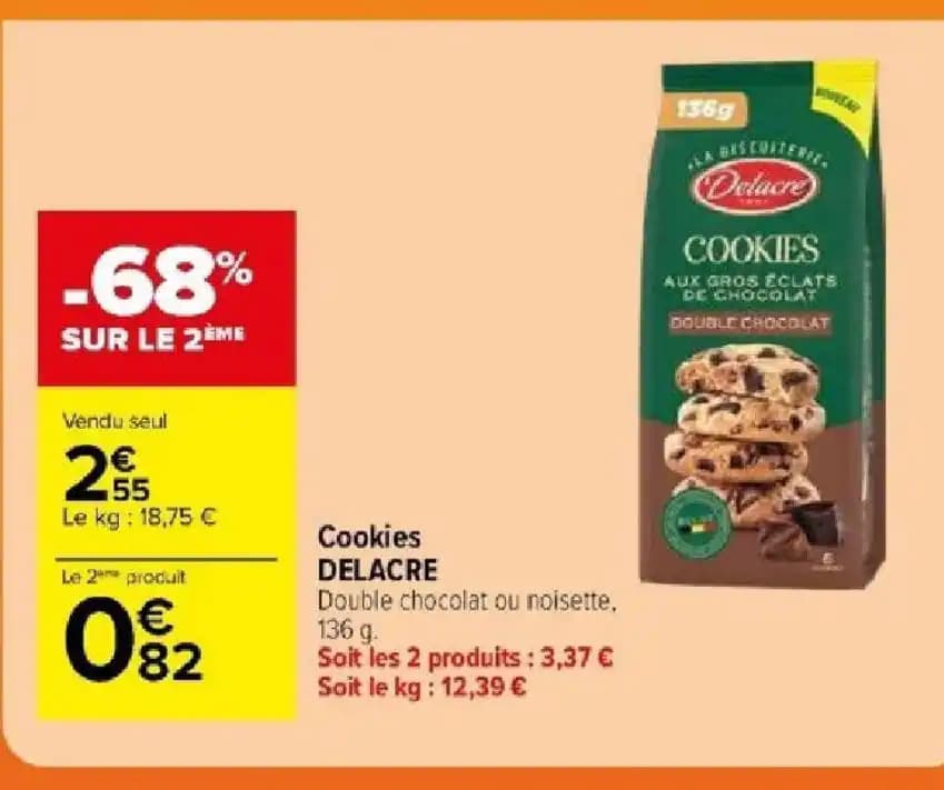 Cookies DELACRE