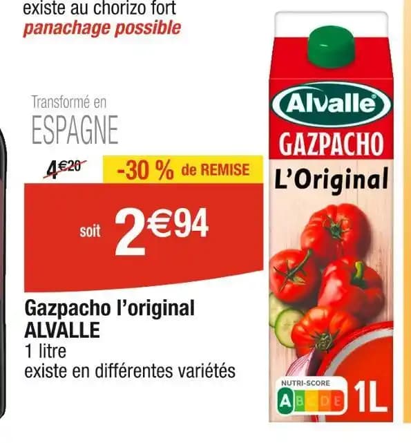 ALVALLE Gazpacho l’original
