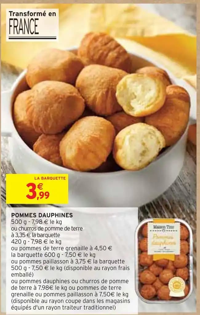 POMMES DAUPHINES