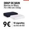 Drap de bain