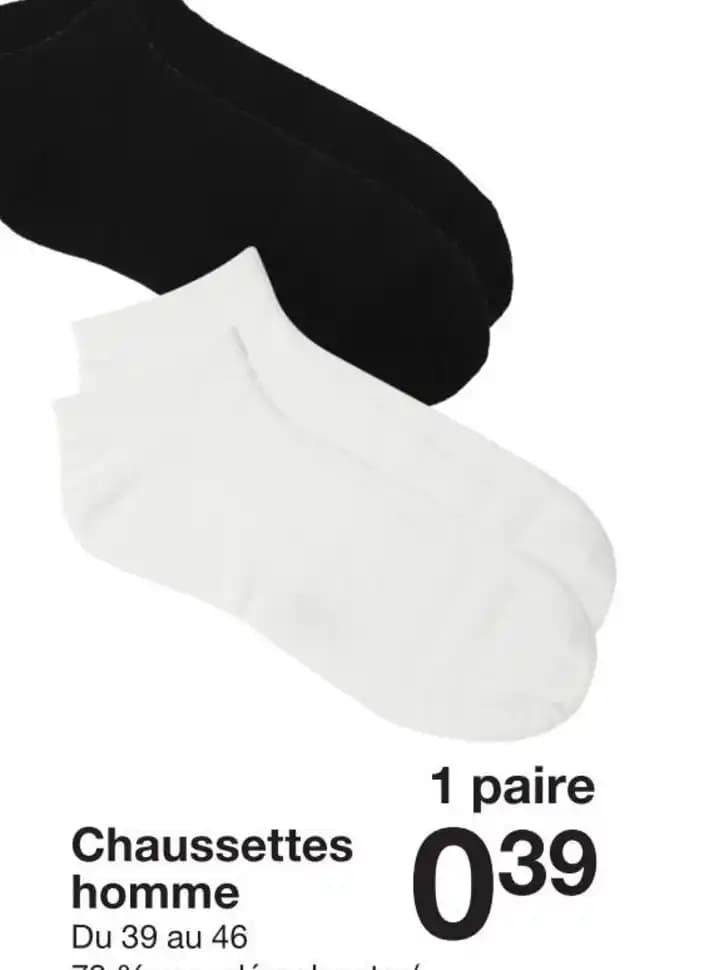 Chaussettes homme