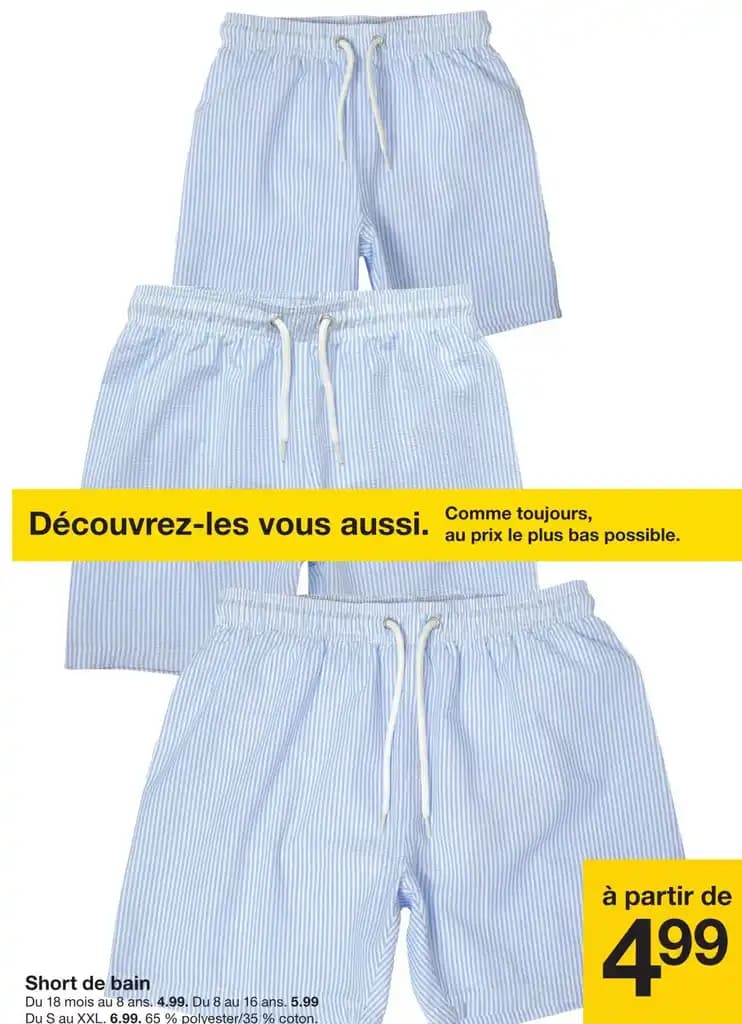 Short de bain